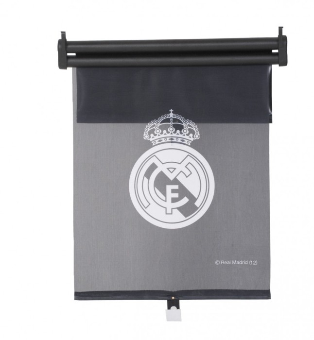 Jaluzea auto pentru geamurile laterale Real Madrid, latime 43 cm , 1 buc Kft Auto