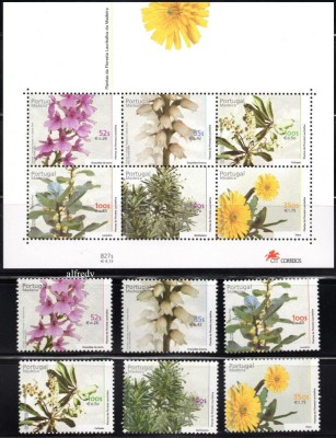 PORTUGALIA Madeira 2000, Flora, serie neuzată, MNH foto