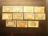Serie mica Coasta de Fildes 1913 colonie franceza ,Laguna- 11 valori stampilate