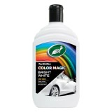 Solutie polish auto Turtle Wax Color Magic Bright White (alb) 500ml