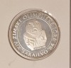 Yugoslavia, Iugoslavia, Jugoslavia, 250 Dinara 1983, KM#100, argint, Sarajevo, Europa