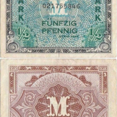 1944, 50 pfennig (P-191a) - Germania!