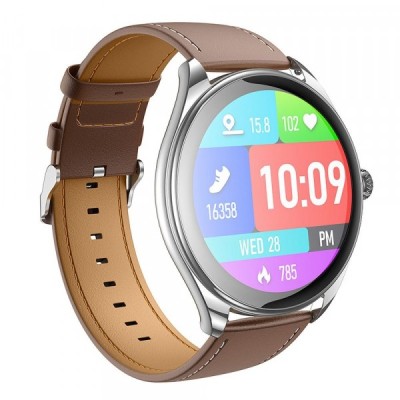 Smartwatch HOCO Y22, Argintiu foto