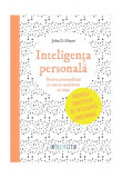 Inteligența personală - Paperback brosat - John D. Mayer - Litera