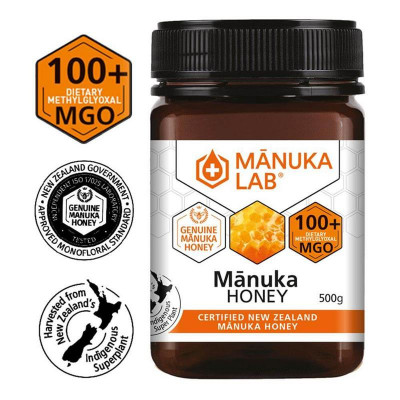 Miere de Manuka Naturala MGO 100+ 500 grame New Zeeland foto