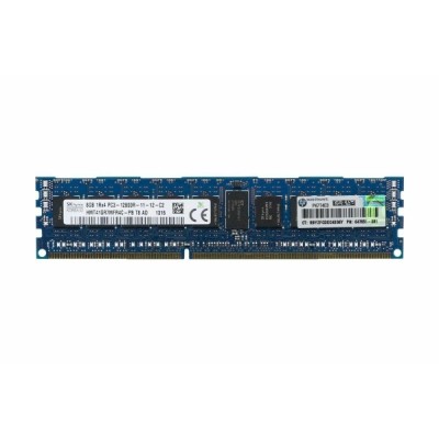 Memorie Server HP 8GB Single Rank x4 PC3-12800R DDR3-1600 Registered - HP 647651-081 foto