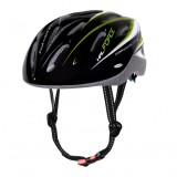 Casca Force Hal Negru/Verde/Alb S-M Ultimate FactoryBikes