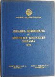 Anuarul demografic al Republicii Socialiste Romania 1974