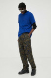 Levi&#039;s pantaloni de bumbac PATCH POCKET CARGO culoarea verde, cu fason cargo