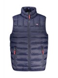 Vestă bărbați, cu 2 buzunare exterioare, logo, bleumarin, S