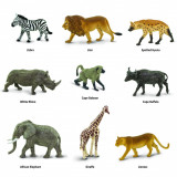 Tub cu figurine - Animale din Africa | Safari
