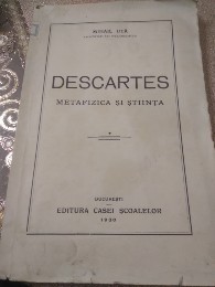 E. Decartes Matefizica și Stinta 1930 foto