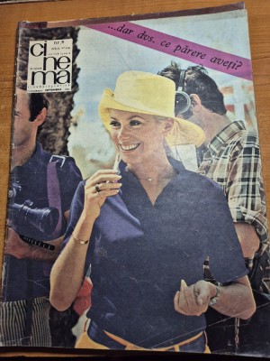 revista cinema septembrie 1968 - art. liviu ciulei ,lucian pintilie ,irina petrescu,ion marinescu , foto