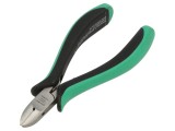 Clești laterali pentru tăiere cu m&acirc;ner ergonomic, 115mm