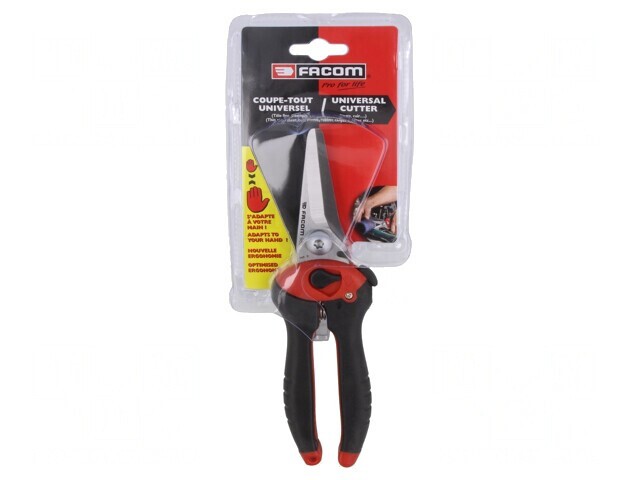 Foarfece 205mm Ergonomic Bicomponent Drept