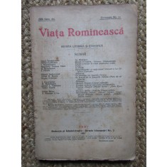VIATA ROMANEASCA 1924 ANUL XVI OCTOMBRIE NR 10