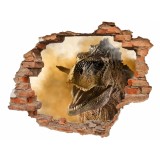 Sticker decorativ de perete 3D - Dinozaur T-REX