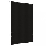 vidaXL Paravan de balcon,negru, 140 x 240 cm, țesătură oxford