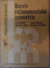 Bazele Rationamentului Geometric - Dan Branzei Eugen Onofras Sebastian Anita Gheorghe,539021 foto