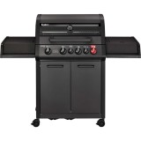 Gratar Pe Gaz Cu 4 Arzatoare, Grafit Mat, Enders Monroe Pro 4 Sik Turbo, 153X58X118Cm