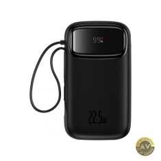 Baterie Externa Baseus Qpow2 10000mAh 22.5W QC + PD 1 x Lightning - 1 x USB-A - 2 x USB-C Neagra P10055003113-00