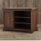 Comoda living VMT, Pal Melaminat, cu o usa, 3 polite, cu elemente din MDF, Nuc
