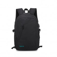 RUCSAC SPACER pt. notebook 15.6&amp;amp;quot; negru Duke SPB-DUKE-BLACK foto