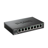 Cumpara ieftin Aproape nou: Switch internet D-link DLK S108 cu 8 porturi 10/100Mb carcasa metalica