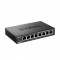 Aproape nou: Switch internet D-link DLK S108 cu 8 porturi 10/100Mb carcasa metalica