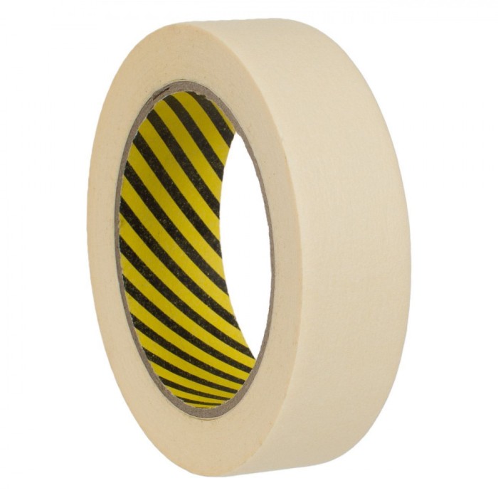 Banda Adezivă Mascare, Masking Tape, Ecru, Dimensiuni 35m x 2.9cm