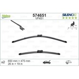 Stergatoare auto Valeo 574651 pentru Ford Mondeo BA7 03.2007-03.2010 Volvo C70 2007-2013; V40 07.2012-08.2019, pentru parbriz 650/480mm