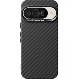 Husa pentru Google Pixel 10 Pro / 10, Abeei, Carbon Minimalist, Neagra