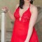 Set 2 piese Holly, red, Plus size - XL