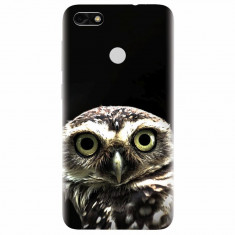 Husa silicon pentru Huawei Y6 Pro 2017, Owl In The Dark