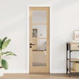 Ușa Interioară cu Sticlă &quot;ORKDAL&quot; 61x198,5x4 cm Lemn Masiv de Pin