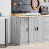vidaXL Dulap depozitare garaj gri Sonoma 30x51x85 cm