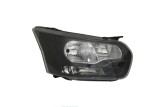 Far Ford Transit, 06.2016-12.2019, model: Transit, montare fata, dreapta, cu lumina de zi; H15+H7+PY21W+W5W; electric; negru; cu motor; halogen, AYFA
