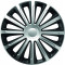 SET CAPACE ROTI 13` SILVER&amp;BLACK TREND