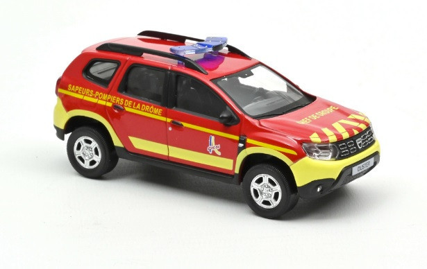 Macheta auto Dacia Duster Sapeurs-Pompiers Drome 2020, 1:43 Norev