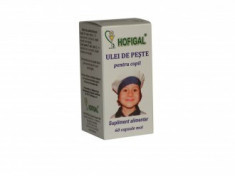 Ulei de peste 600 mg 60 capsule moi - Hofigal foto