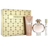 Set Paco Rabanne: Olympea, Eau De Parfum, For Women, 80 ml + Olympea, Eau De Parfum, For Women, 10 ml + Olympea, Body Lotion, 10
