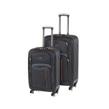 Cumpara ieftin Set valize cu roti Leziter TraveLux Light IV, 2 piese, negru modern