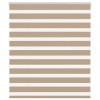 VidaXL Jaluzea tip zebra 130x100 cm lățime țesătură 125,9 cm poliester