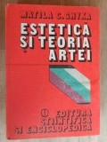 Estetica si teoria artei Matila C. Ghyka, Editura Stiintifica 1981, 495 pagini, Critica literara, Studii literare
