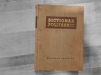 Dictionar politehnic foto