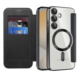 Husa Samsung Galaxy S24 FE Asteroid GSM SmartMag Book Case, negru