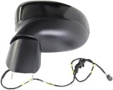 Oglinda usa exterioara Chrysler Pacifica, 03.2020, montare stanga, reglaj electric; carcasa neagra, grunduit; cu incalzire; sticla plana; sticla