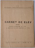 Carnet de elev pentru școlile elementare de 7 ani și medii de cultură generală (cl V-XI), 1960, RPR