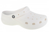 Papuci flip-flop Crocs Classic Platform Clog 206750-100 alb, 36.5 - 39.5, 41.5, 42.5