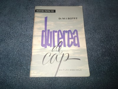M I BOTEZ - DUREREA DE CAP foto